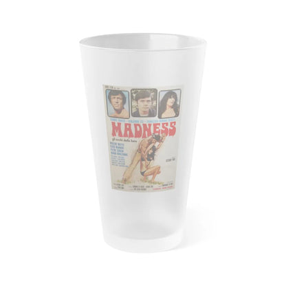 MADNESS 1971 Movie Poster - Frosted Pint Glass 16oz-Go Mug Yourself