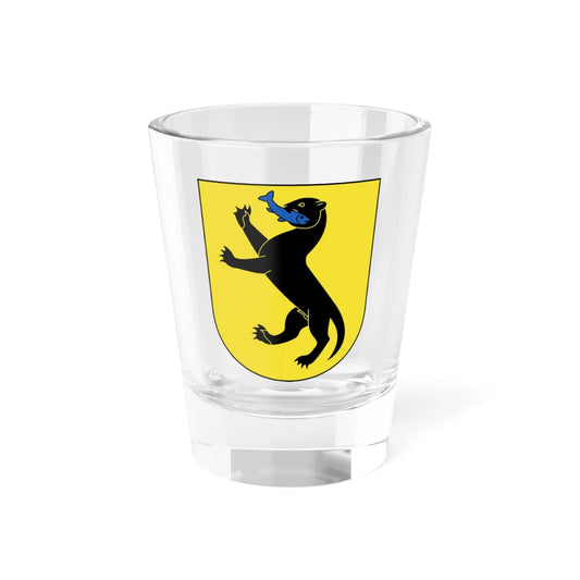 Maennedorf-blazon (Switzerland) (Coat of Arms) Shot Glass 1.5oz 1.5oz - Go Mug Yourself