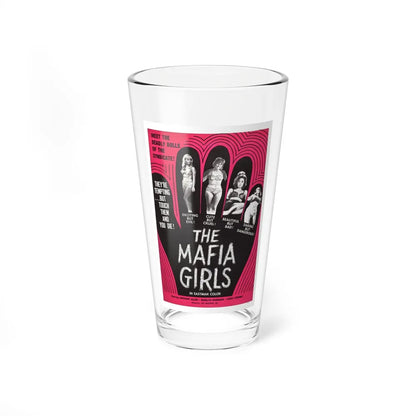 MAFIA GIRLS 1975 Movie Poster - Pint Glass 16oz-16oz-Go Mug Yourself