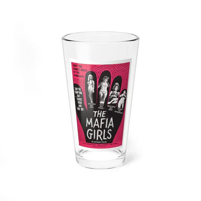 MAFIA GIRLS 1975 Movie Poster - Pint Glass 16oz 16oz - Go Mug Yourself