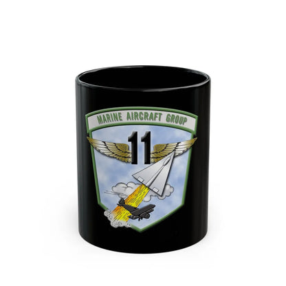 MAG 11 (USMC) Black Coffee Mug-11oz-Go Mug Yourself