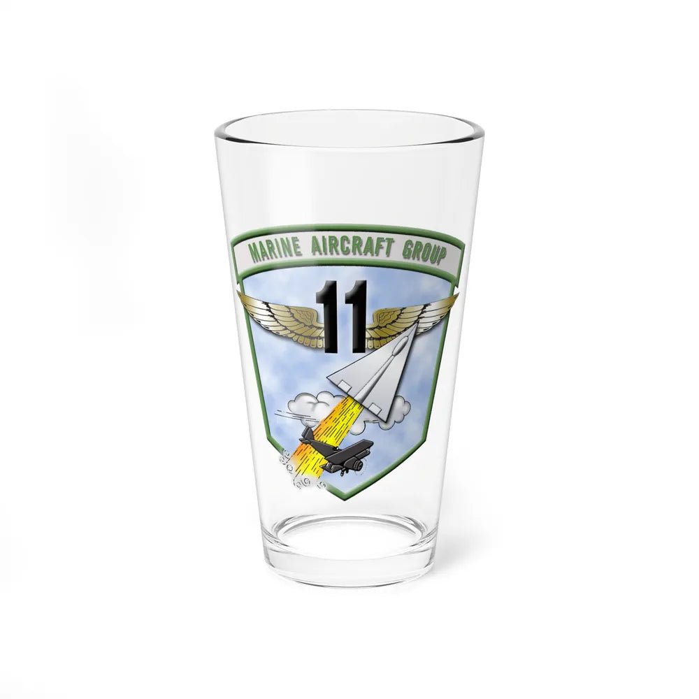 MAG 11 (USMC) Pint Glass 16oz-16oz-Go Mug Yourself