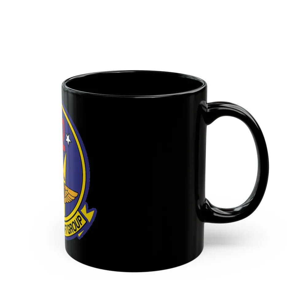 MAG 12 (USMC) Black Coffee Mug-Go Mug Yourself