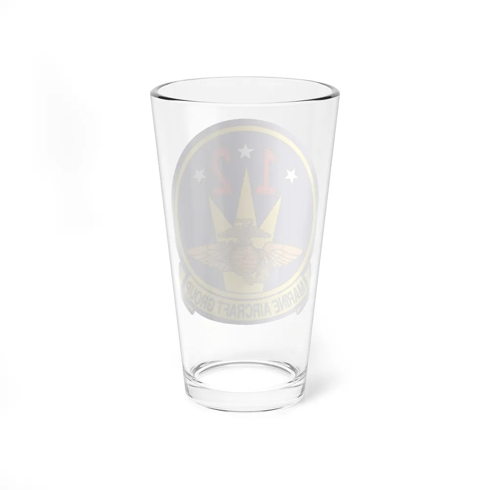 MAG 12 (USMC) Pint Glass 16oz-Go Mug Yourself