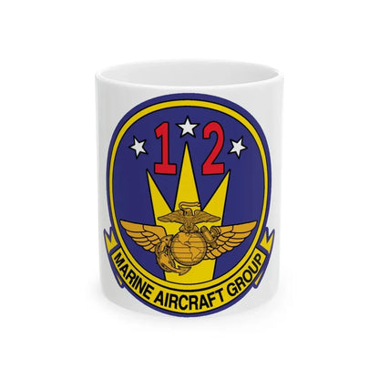 MAG 12 (USMC) White Coffee Mug 11oz - Go Mug Yourself