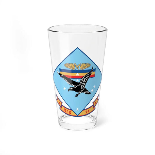 MAG 14 (USMC) Pint Glass 16oz 16oz - Go Mug Yourself