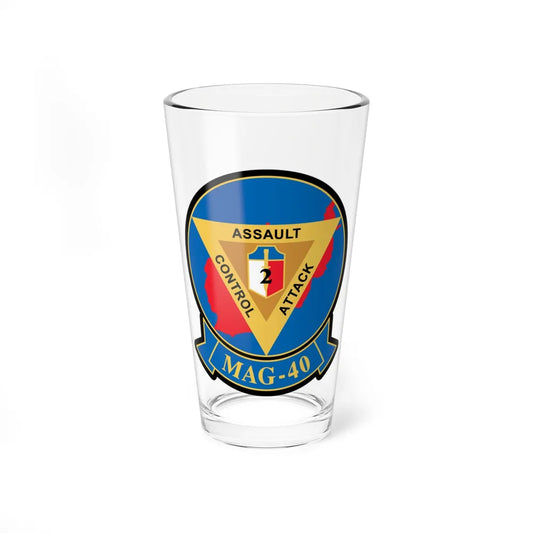 MAG 40 (USMC) Pint Glass 16oz-16oz-Go Mug Yourself