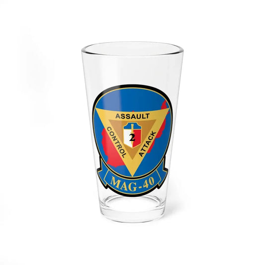 MAG 40 (USMC) Pint Glass 16oz 16oz - Go Mug Yourself