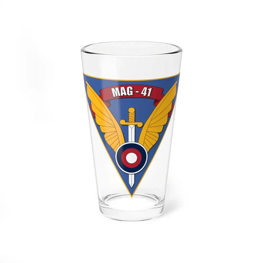 MAG 41 (USMC) Pint Glass 16oz 16oz - Go Mug Yourself
