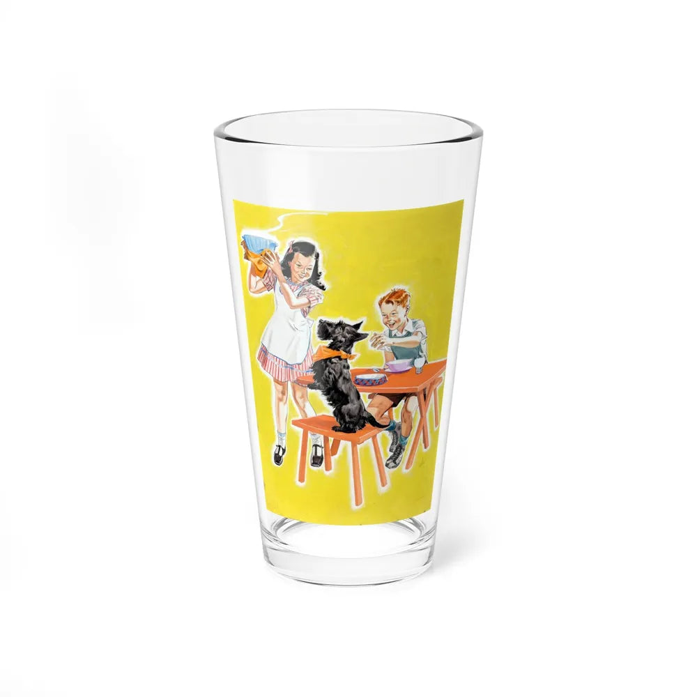 Magazine Illustration (1940s) - Pint Glass 16oz-16oz-Go Mug Yourself