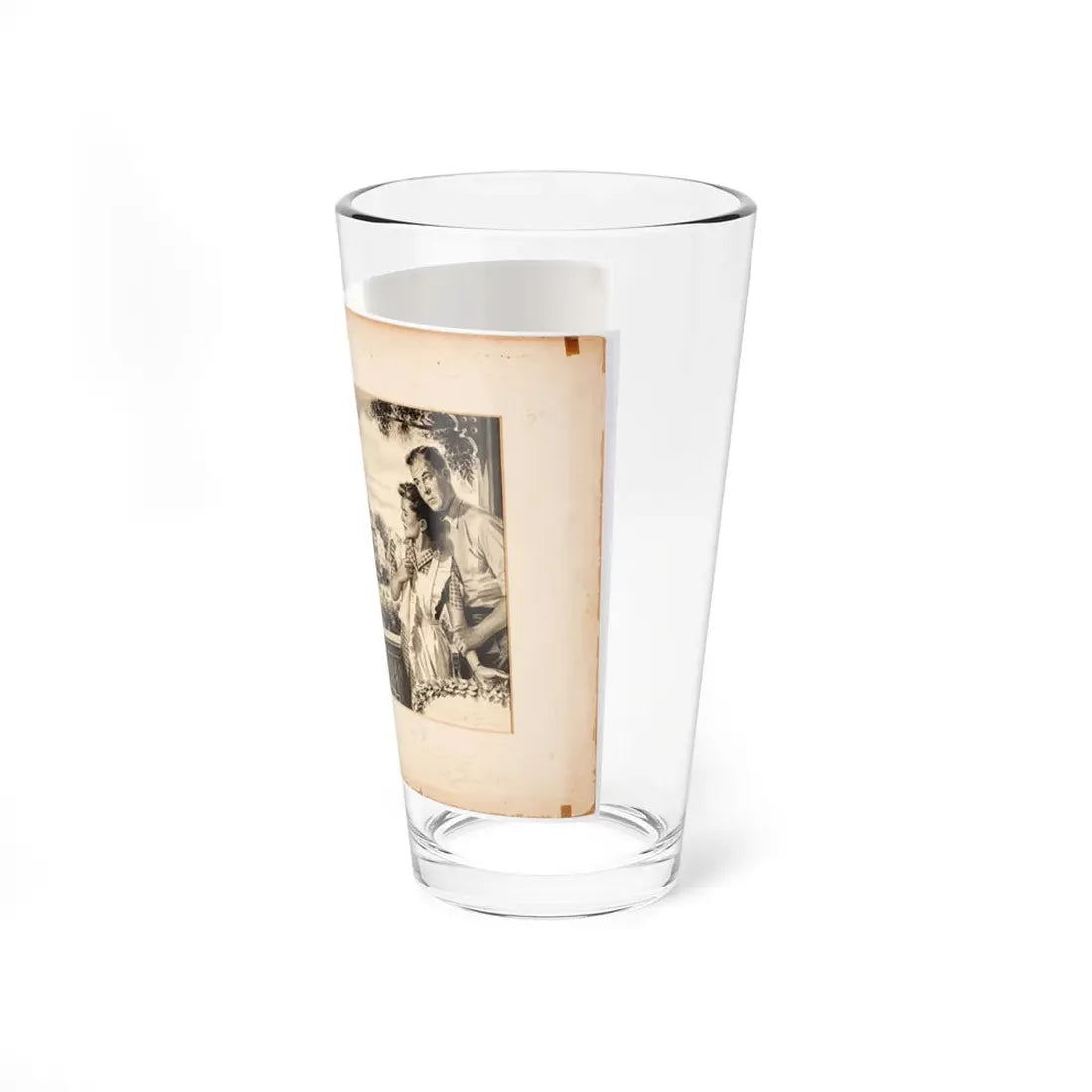 Magazine Illustration (2)_1 - Pint Glass 16oz - Go Mug Yourself