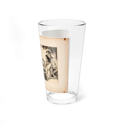 Magazine Illustration (2)_1 - Pint Glass 16oz - Go Mug Yourself