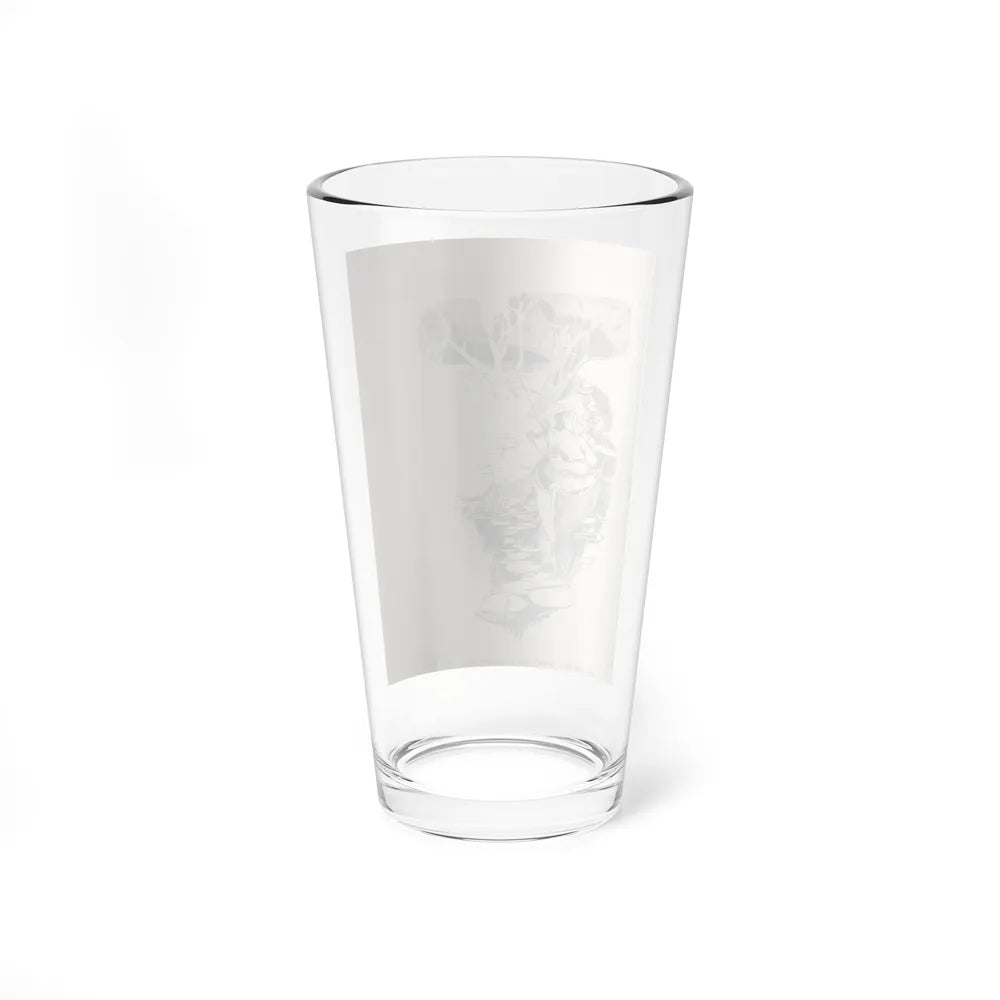 Magazine Illustration (2) - Pint Glass 16oz-Go Mug Yourself