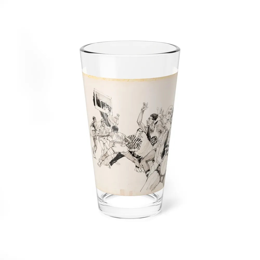 Magazine Illustration (3) - Pint Glass 16oz-16oz-Go Mug Yourself