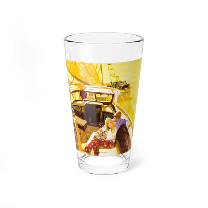 Magazine Illustration (c. 1960s) - Pint Glass 16oz-16oz-Go Mug Yourself