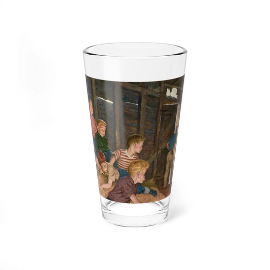 Magazine illustration - Pint Glass 16oz-16oz-Go Mug Yourself