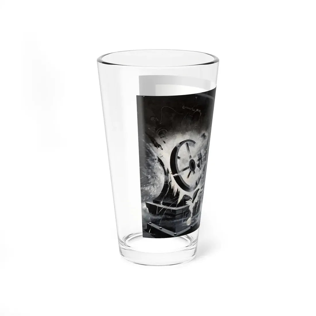Magazine Illustration_2 - Pint Glass 16oz - Go Mug Yourself