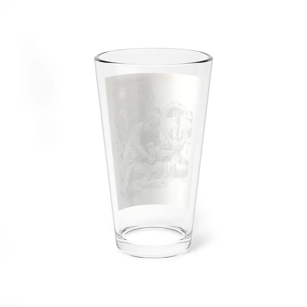 Magazine Illustration_3 - Pint Glass 16oz-Go Mug Yourself