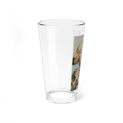 Magazine illustration_5 - Pint Glass 16oz-Go Mug Yourself