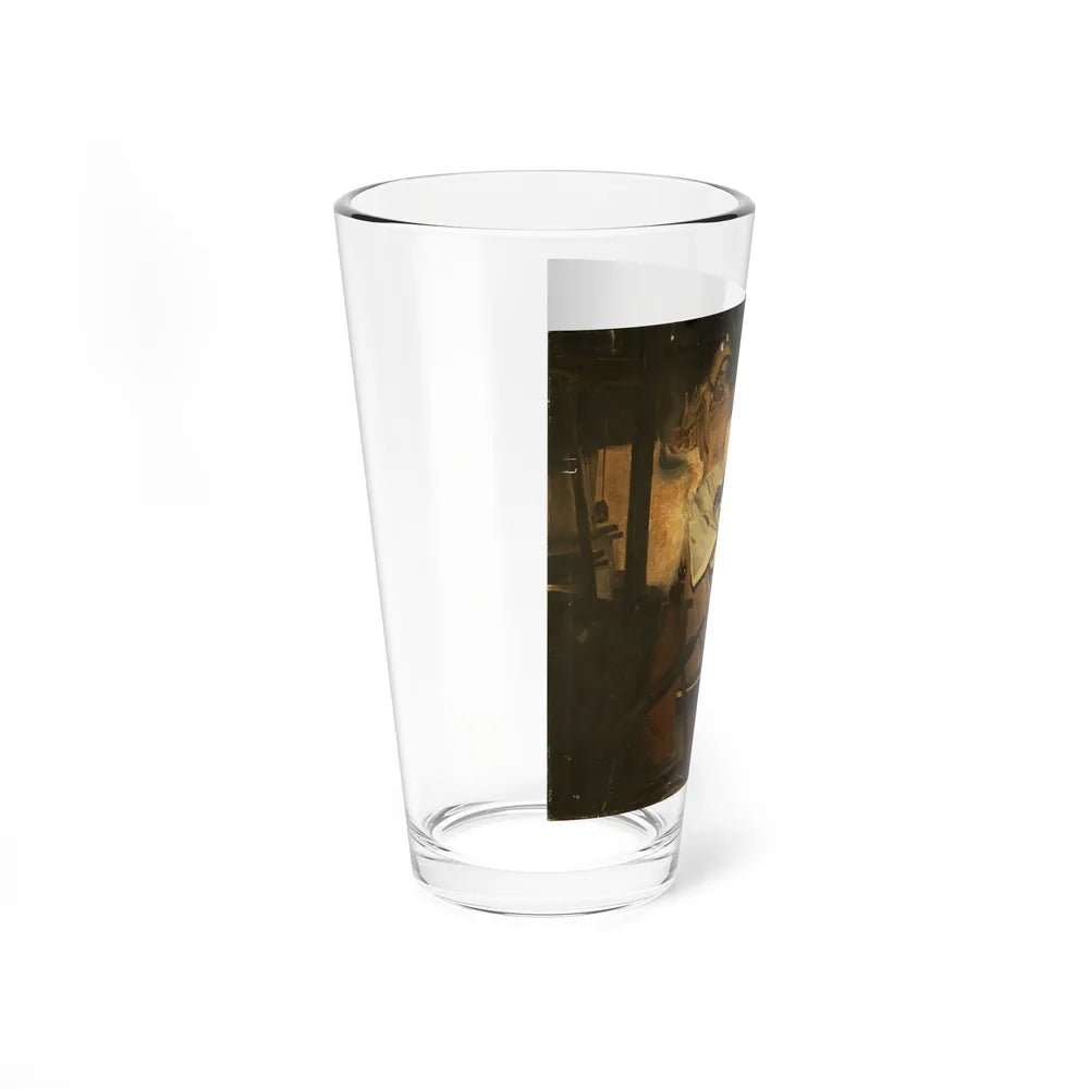 Magazine illustration_6 - Pint Glass 16oz-Go Mug Yourself