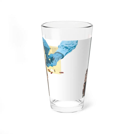 Magazine illustration_7 - Pint Glass 16oz-16oz-Go Mug Yourself