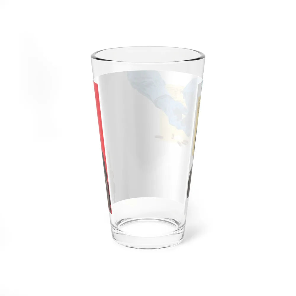 Magazine illustration_7 - Pint Glass 16oz-Go Mug Yourself