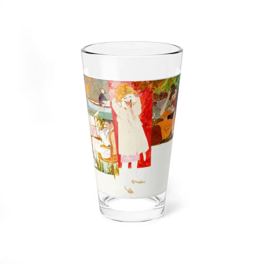 Magazine Spot Illustration (c. 1960s) - Pint Glass 16oz 16oz - Go Mug Yourself