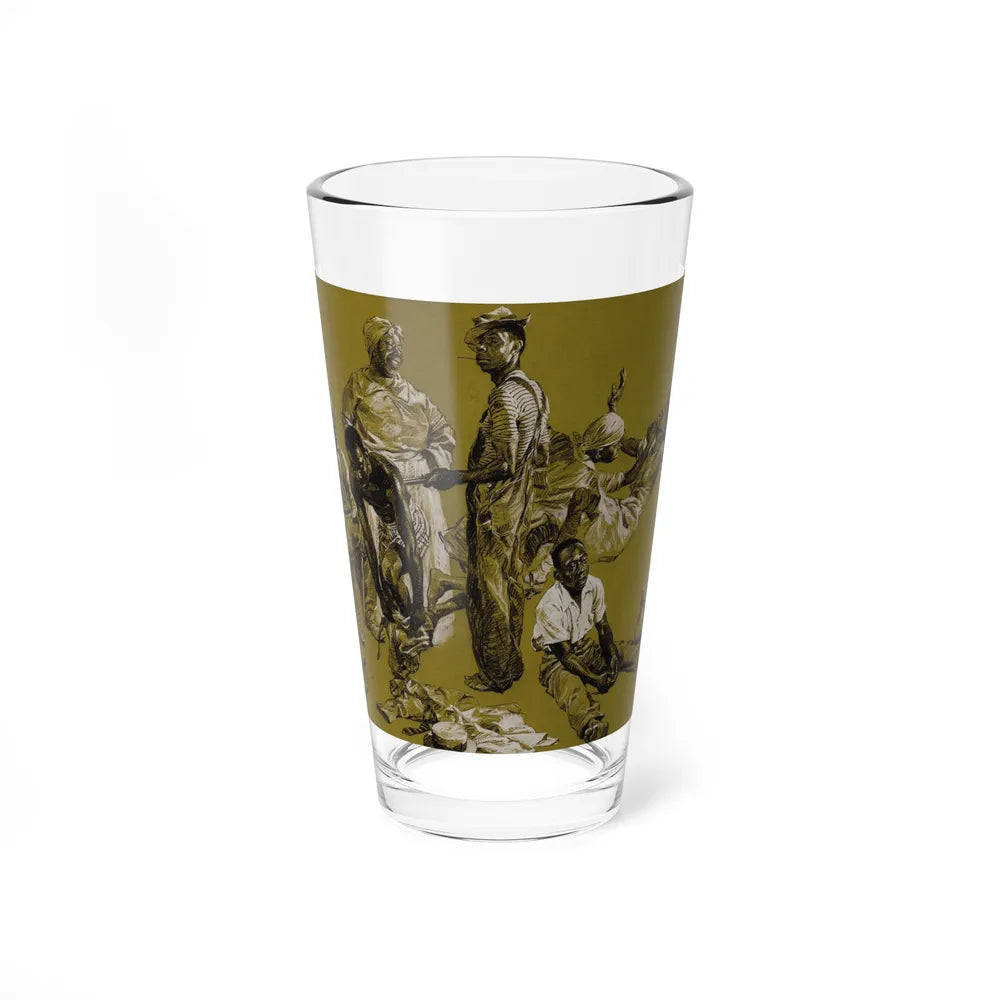 Magazine Story Illustration, Collier's magazine, c.1940 - Pint Glass 16oz-16oz-Go Mug Yourself