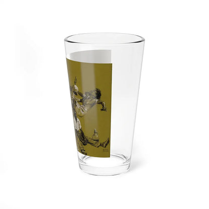 Magazine Story Illustration, Collier's magazine, c.1940 - Pint Glass 16oz-Go Mug Yourself