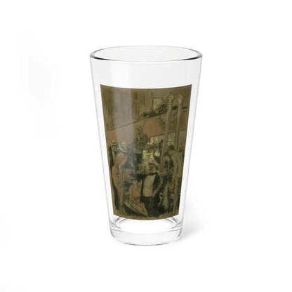 Magazine Story Illustration - Pint Glass 16oz-16oz-Go Mug Yourself