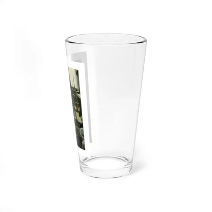 Magazine Story Illustration_1 - Pint Glass 16oz - Go Mug Yourself