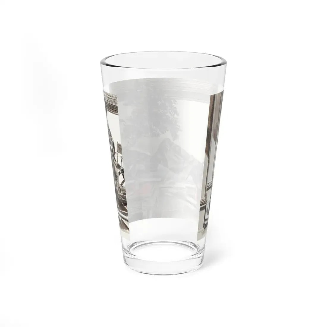 Magazine story illustration_2 - Pint Glass 16oz - Go Mug Yourself