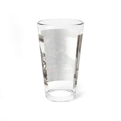 Magazine story illustration_2 - Pint Glass 16oz - Go Mug Yourself