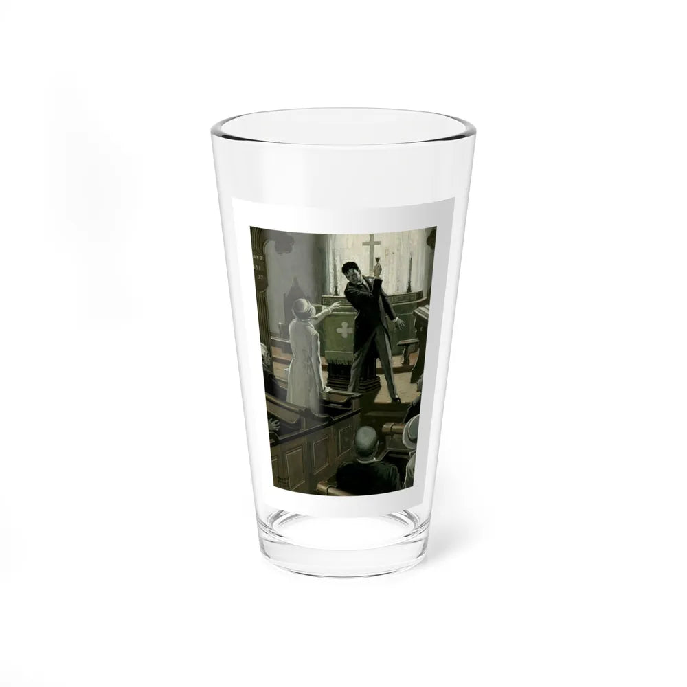 Magazine Story Illustration_1 - Pint Glass 16oz-16oz-Go Mug Yourself