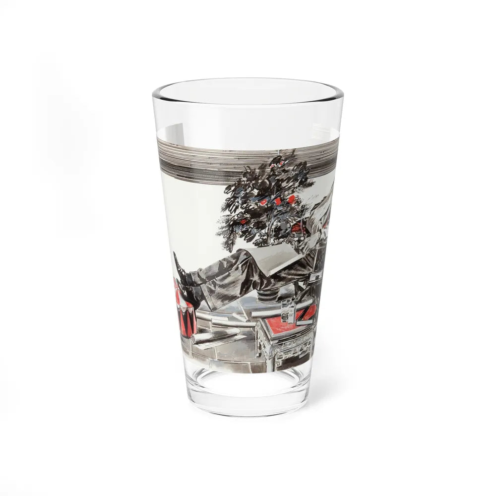 Magazine story illustration_2 - Pint Glass 16oz-16oz-Go Mug Yourself