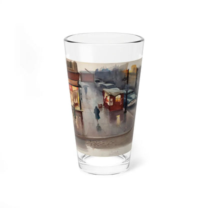 Magazine Story Illustrations (2) - Pint Glass 16oz-16oz-Go Mug Yourself