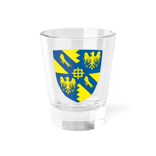 Magdalene college shield (England) (Coat of Arms) Shot Glass 1.5oz 1.5oz - Go Mug Yourself