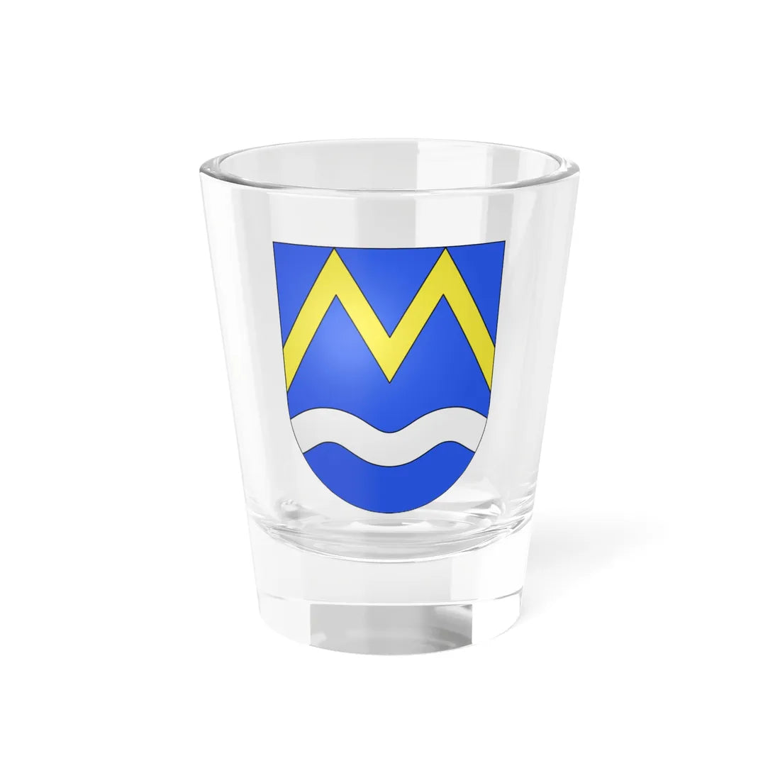 Maggia-coat of arms (Switzerland) (Coat of Arms) Shot Glass 1.5oz 1.5oz - Go Mug Yourself