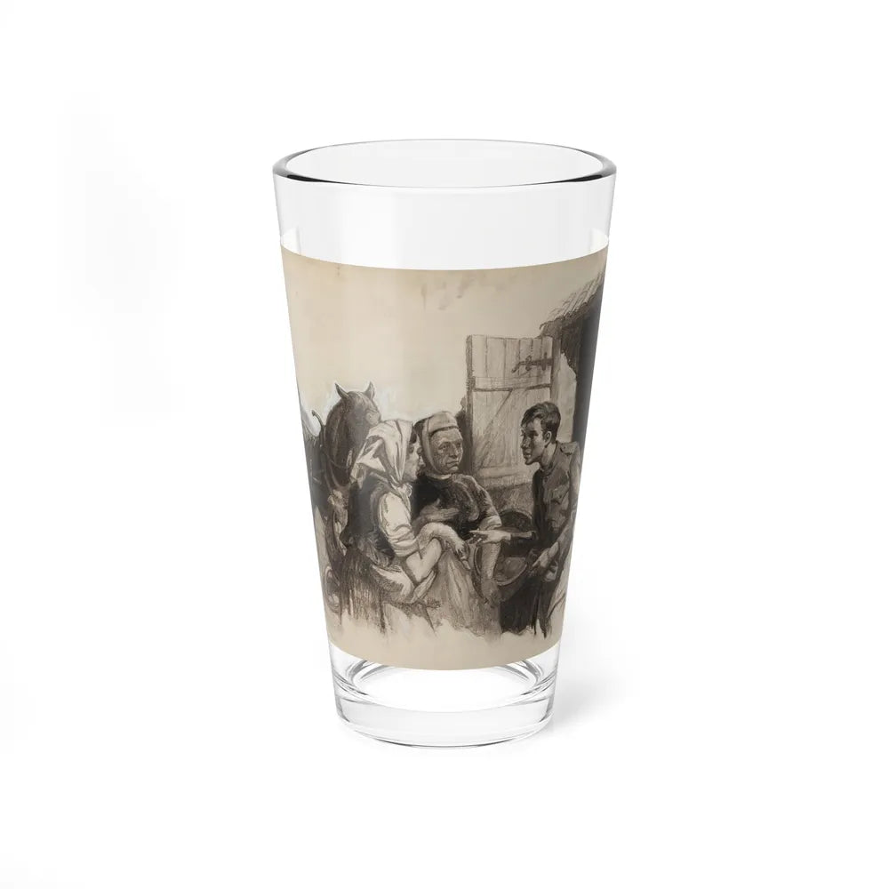 Magic Clock, Book Illustration (1920) - Pint Glass 16oz-16oz-Go Mug Yourself