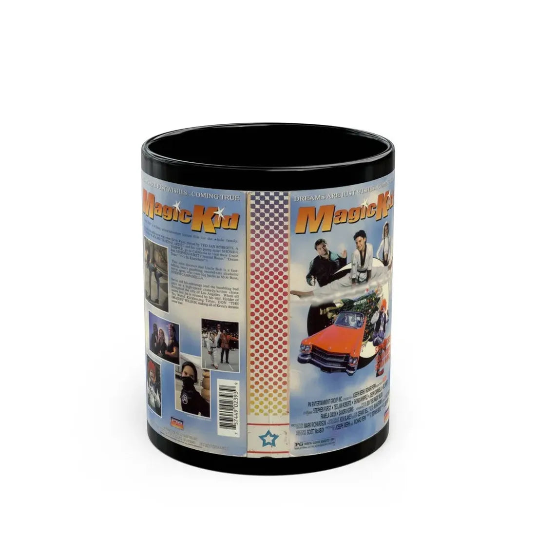 MAGIC KID (VHS COVER) - Black Coffee Mug 11oz - Go Mug Yourself