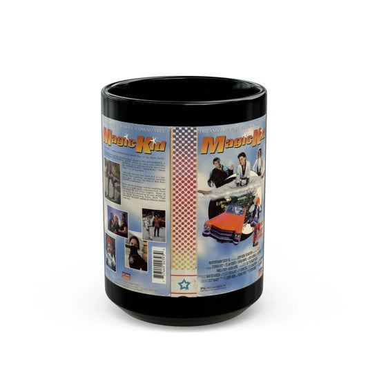 MAGIC KID (VHS COVER) - Black Coffee Mug-15oz-Go Mug Yourself