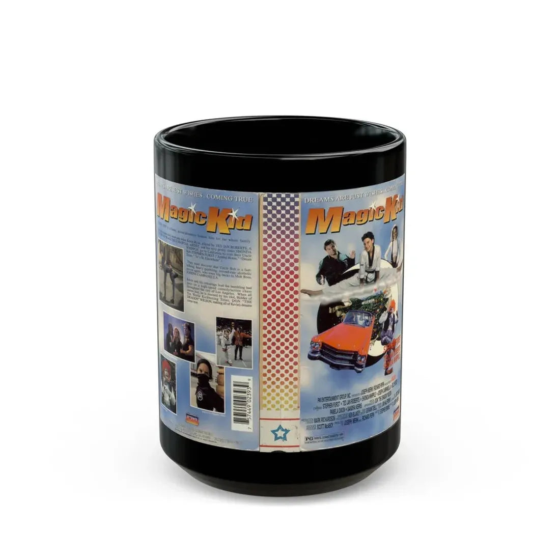 MAGIC KID (VHS COVER) - Black Coffee Mug 15oz - Go Mug Yourself