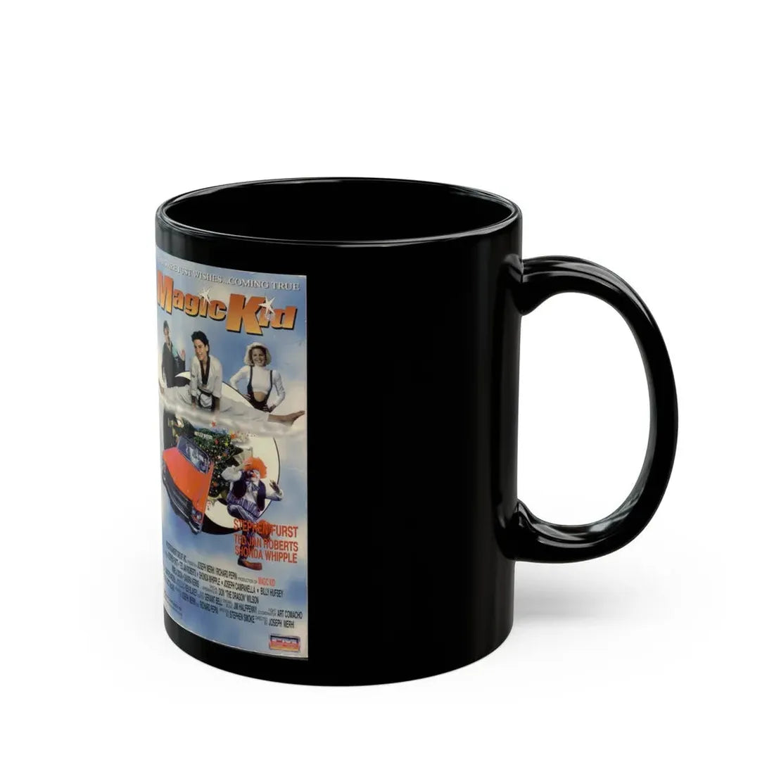 MAGIC KID (VHS COVER) - Black Coffee Mug - Go Mug Yourself