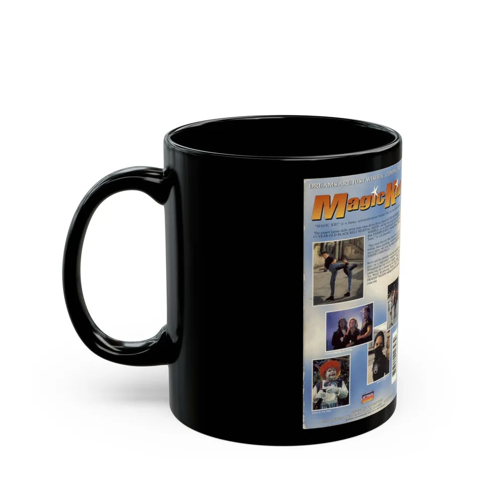 MAGIC KID (VHS COVER) - Black Coffee Mug-Go Mug Yourself