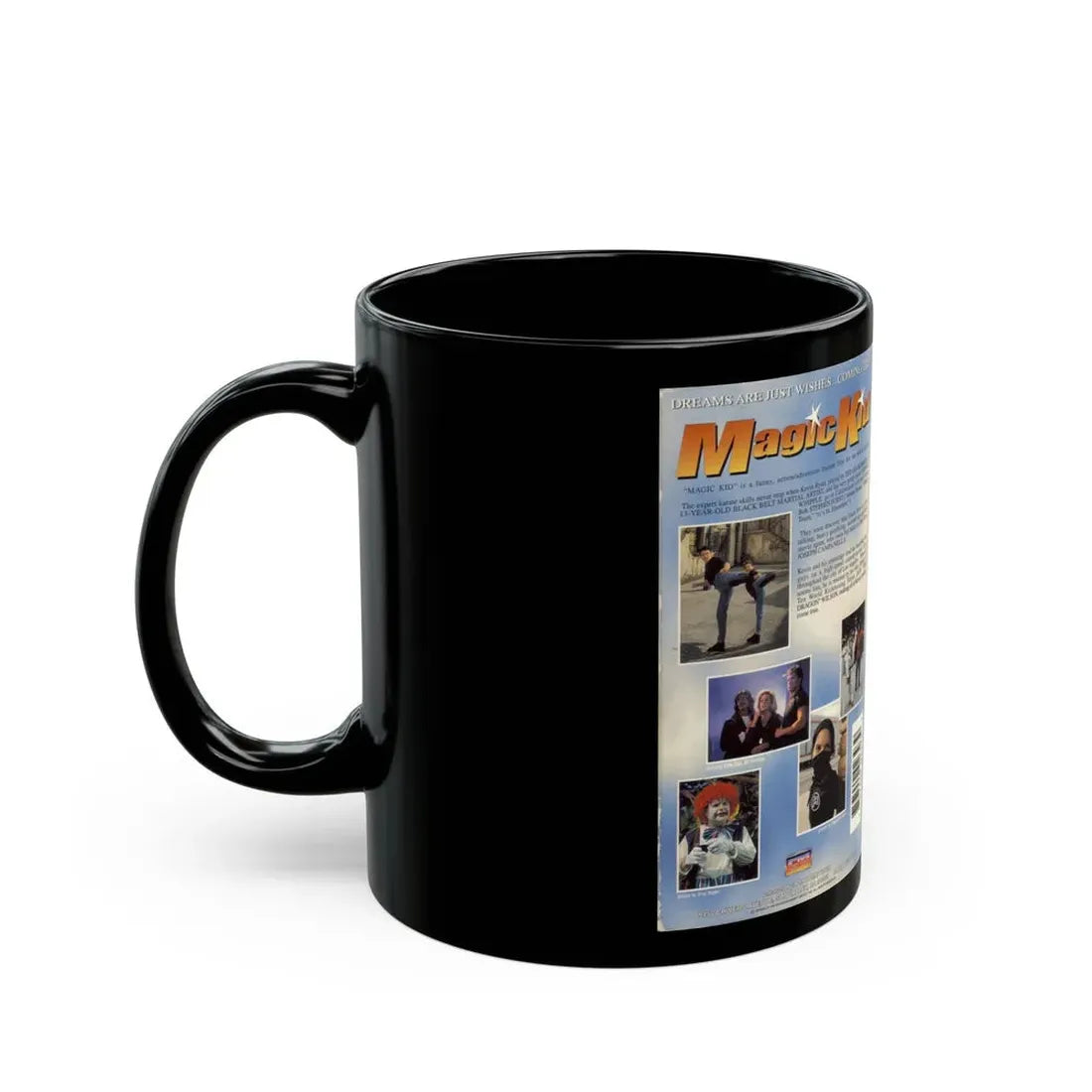 MAGIC KID (VHS COVER) - Black Coffee Mug - Go Mug Yourself