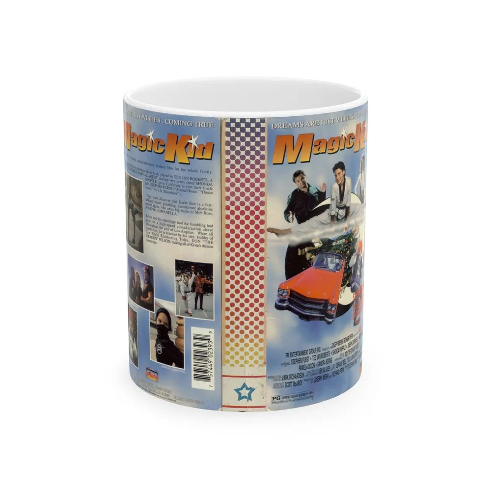 MAGIC KID (VHS COVER) - White Coffee Mug-11oz-Go Mug Yourself