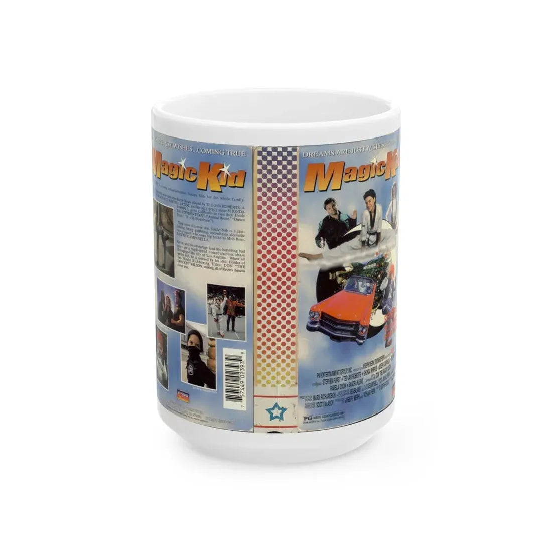 MAGIC KID (VHS COVER) - White Coffee Mug 15oz - Go Mug Yourself
