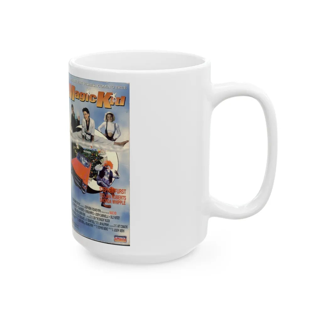 MAGIC KID (VHS COVER) - White Coffee Mug-Go Mug Yourself