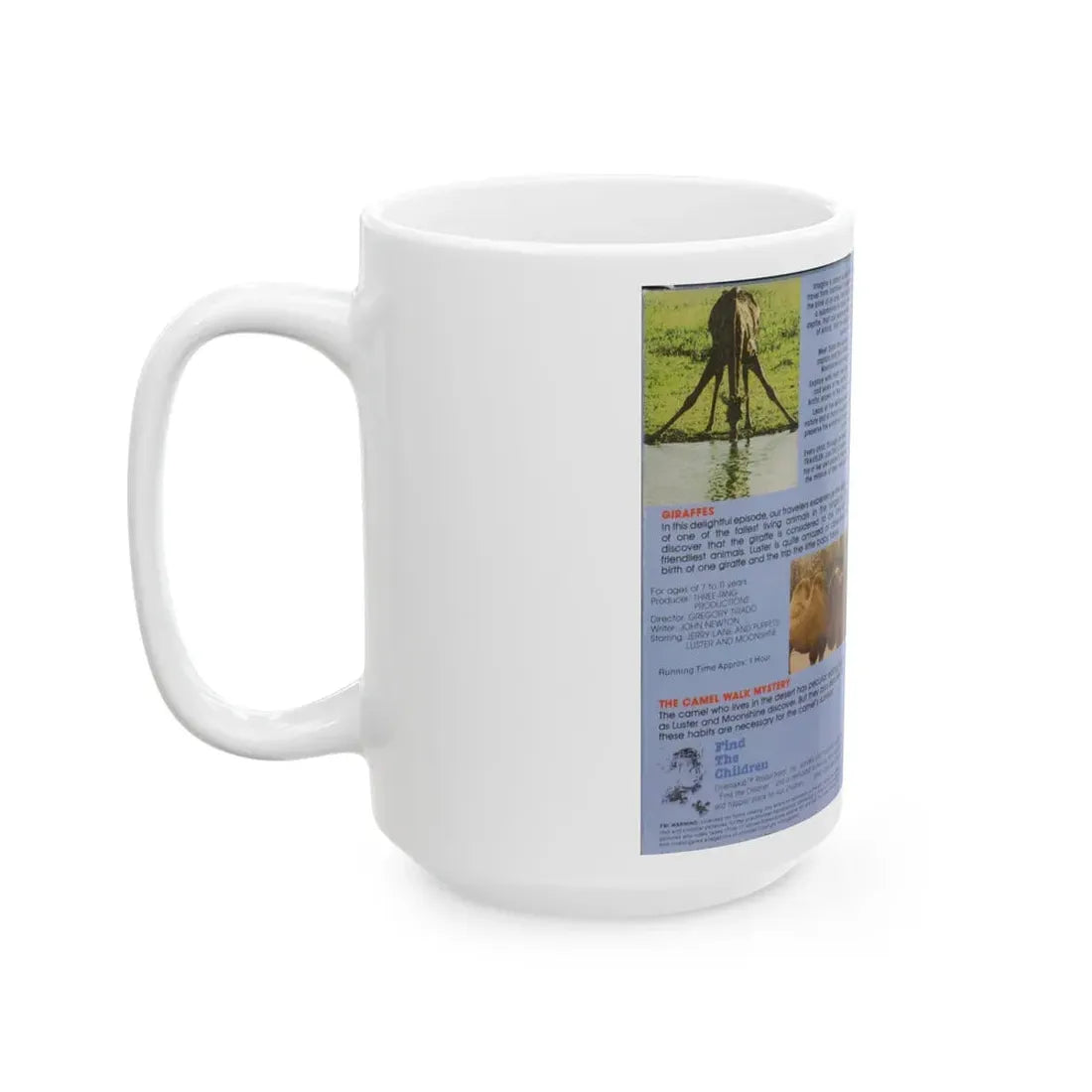 MAGIC STAR TRAVELER VOLUME 2 (VHS COVER) - White Coffee Mug - Go Mug Yourself