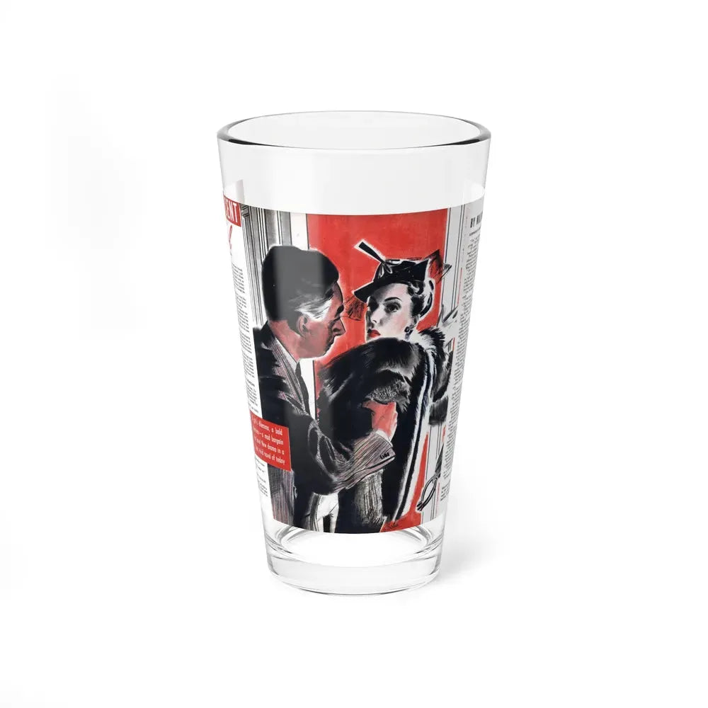Magnificent Fool, part 2, Liberty magazine, November 12, 1938 - Pint Glass 16oz 16oz - Go Mug Yourself